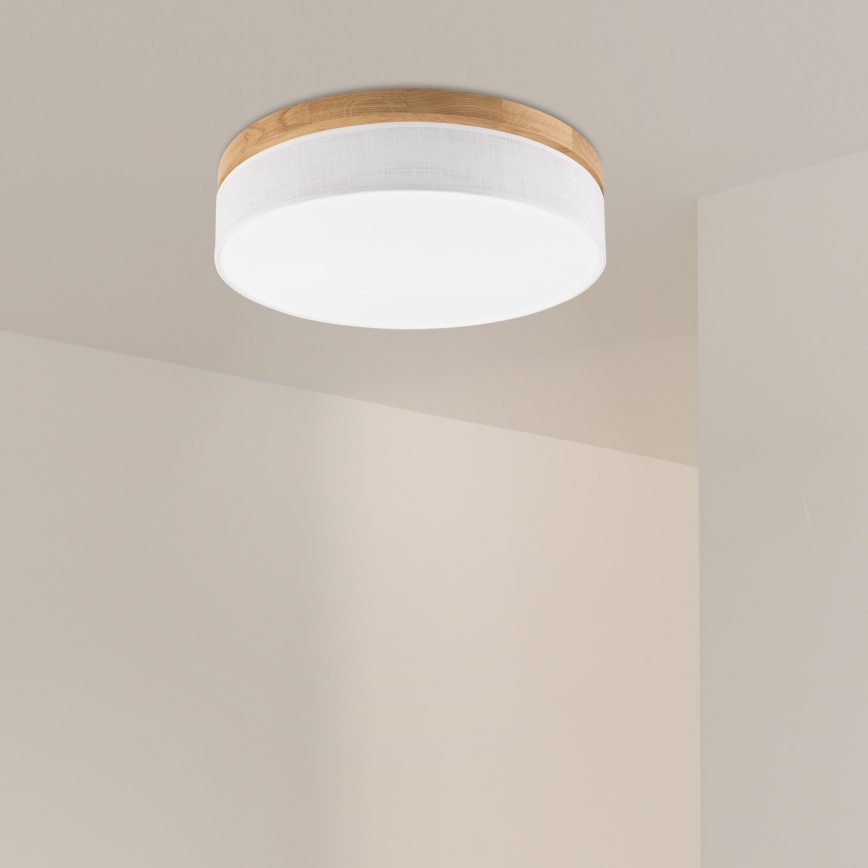 Brilagi - LED Laelamp BELLADONNA LED/36W/230V Ø 50 cm valge/ tamm