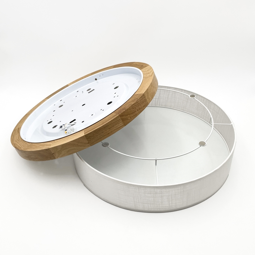Brilagi - LED Laelamp BELLADONNA LED/36W/230V Ø 50 cm valge/ tamm