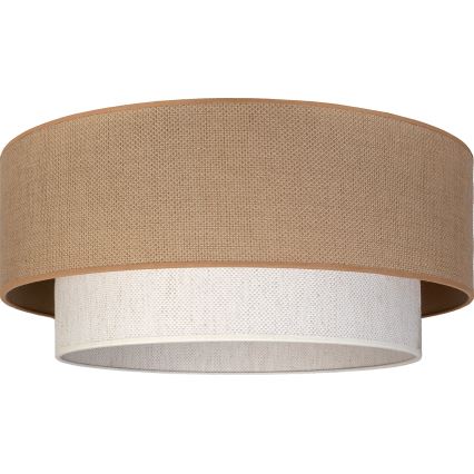 Brilagi - LED laelamp BOHO ECO 1xE27/10W/230V läbimõõt 40 cm beež/kreemjas
