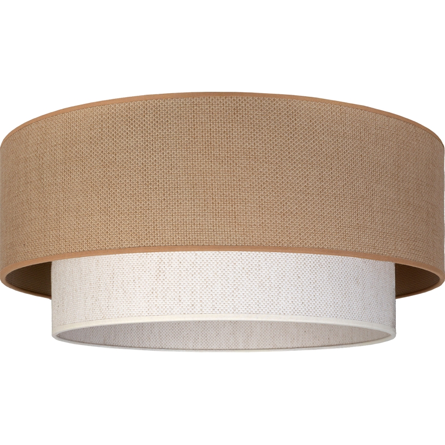 Brilagi - LED laelamp BOHO ECO 1xE27/10W/230V läbimõõt 40 cm beež/kreemjas