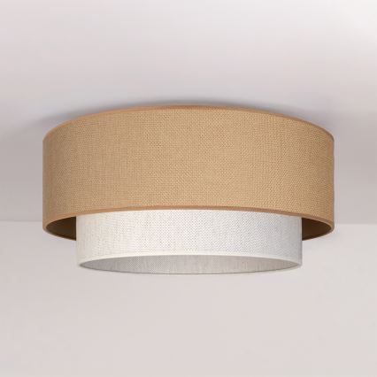 Brilagi - LED laelamp BOHO ECO 1xE27/10W/230V läbimõõt 40 cm beež/kreemjas