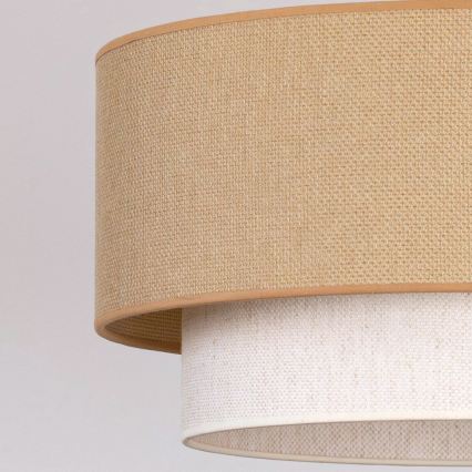 Brilagi - LED laelamp BOHO ECO 1xE27/10W/230V läbimõõt 40 cm beež/kreemjas