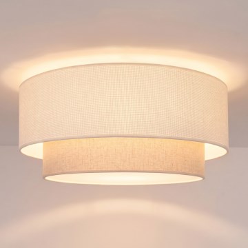 Brilagi - LED-laelamp BOHO ECO 1xE27/10W/230V Ø 40 cm kreemjas