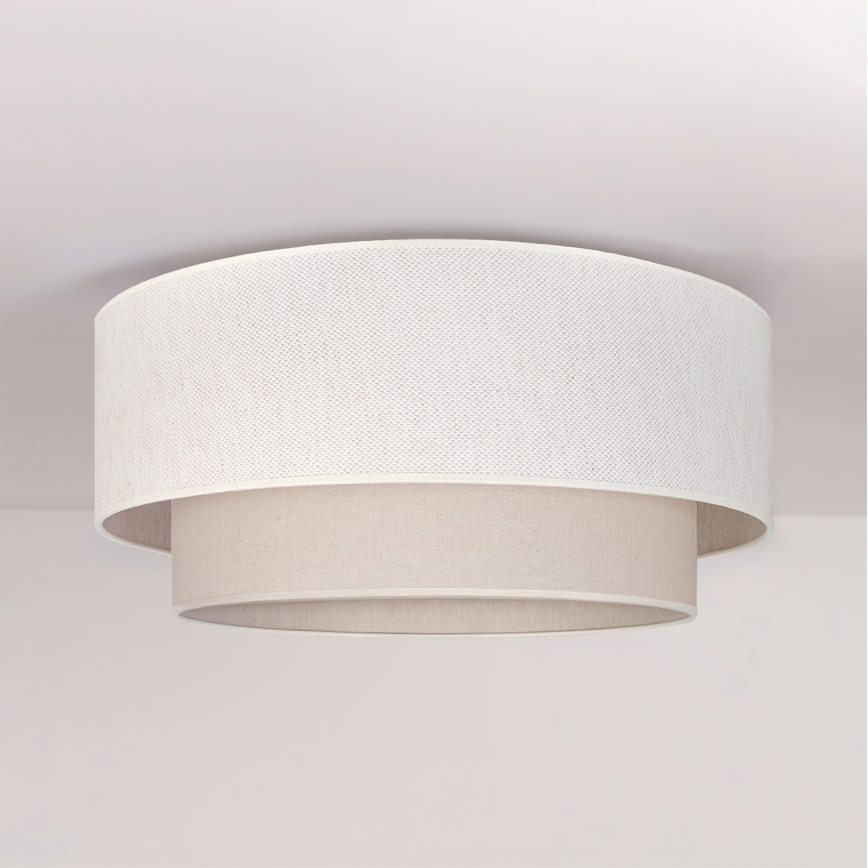 Brilagi - LED-laelamp BOHO ECO 1xE27/10W/230V Ø 40 cm kreemjas