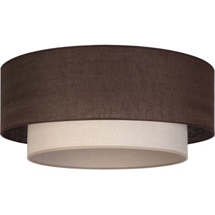 Brilagi - LED laelamp BOHO ECO 1xE27/10W/230V Ø 40 cm pruun/kreemjas