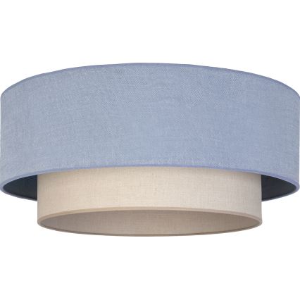 Brilagi - LED laelamp BOHO ECO 1xE27/10W/230V Ø 40 cm sinine/kreemjas