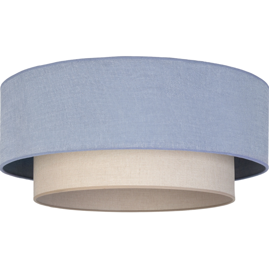 Brilagi - LED laelamp BOHO ECO 1xE27/10W/230V Ø 40 cm sinine/kreemjas