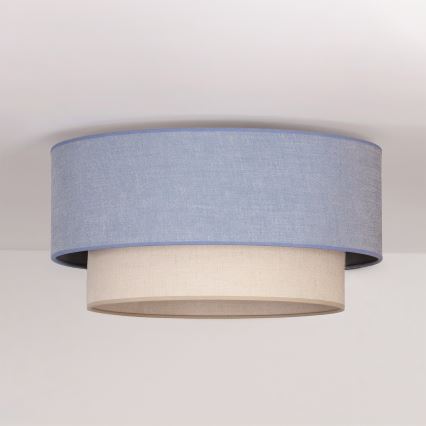 Brilagi - LED laelamp BOHO ECO 1xE27/10W/230V Ø 40 cm sinine/kreemjas