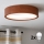 Brilagi - LED-laelamp CARVALHO 2xE27/15W/230V, tamm/kirsipuu, läbimõõt 37 cm