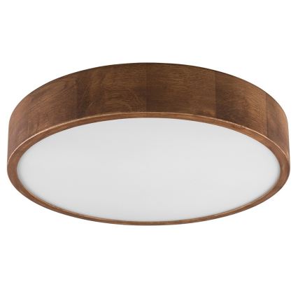 Brilagi - LED laelamp CARVALHO 3xE27/15W/230V tamm-kirsipuu läbimõõt 47 cm