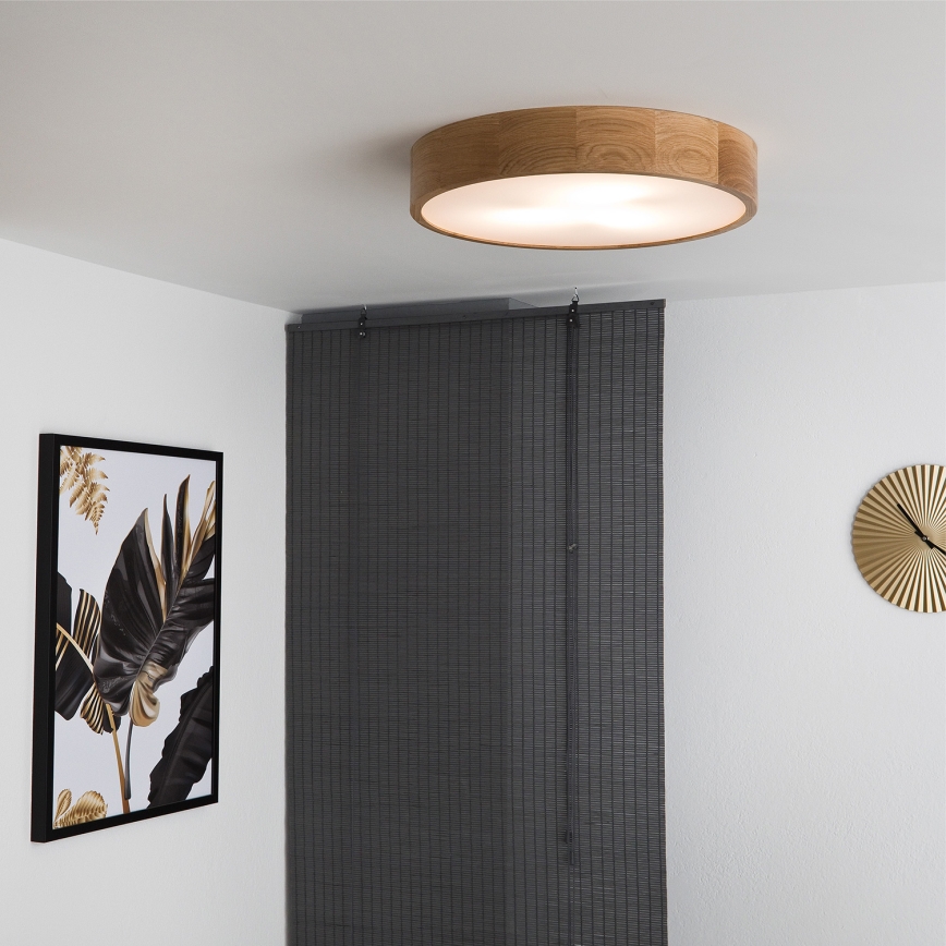 Brilagi - LED laelamp CARVALHO 3xE27/15W/230V tamm, läbimõõt 47,5 cm