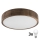 Brilagi - LED laelamp CARVALHO 3xE27/60W/230V tamm-pähkel läbimõõt 47 cm