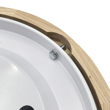 Brilagi - LED laelamp CARVALHO LED/20W/230V tamm, läbimõõt 27,5 cm