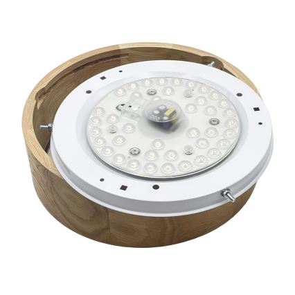 Brilagi - LED laelamp CARVALHO LED/20W/230V tamm, läbimõõt 27,5 cm