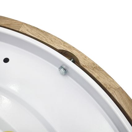 Brilagi - LED laelamp CARVALHO LED/36W/230V tamm, läbimõõt 37,5 cm