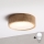 Brilagi - LED laelamp CARVALHO MODERN 1xE27/60W/230V Ø 27,5 cm tamm
