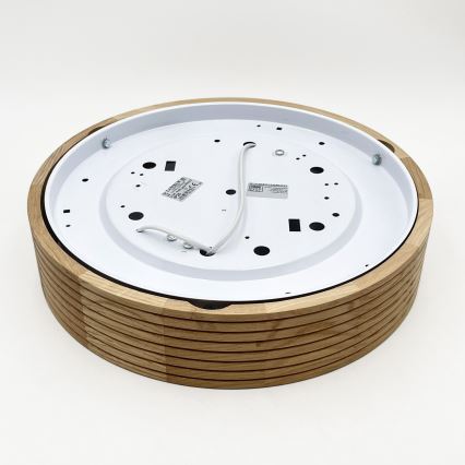 Brilagi - LED laelamp CARVALHO MODERN 2xE27/60W/230V, läbimõõt 37,5 cm, tamm