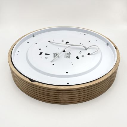 Brilagi - LED laelamp CARVALHO MODERN 3xE27/60W/230V läbimõõt 47,5 cm tamm