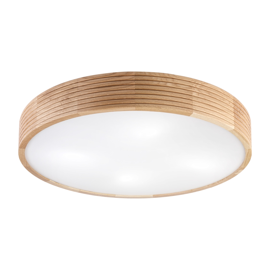 Brilagi - LED laelamp CARVALHO MODERN 4xE27/60W/230V tamm, läbimõõt 57,5 cm
