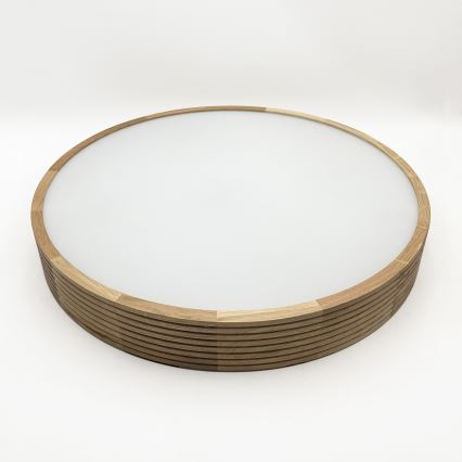 Brilagi - LED laelamp CARVALHO MODERN 4xE27/60W/230V tamm, läbimõõt 57,5 cm