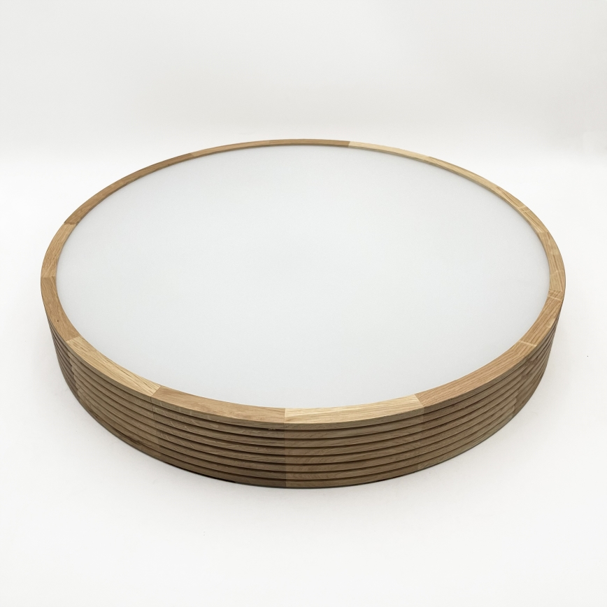 Brilagi - LED laelamp CARVALHO MODERN 4xE27/60W/230V tamm, läbimõõt 57,5 cm
