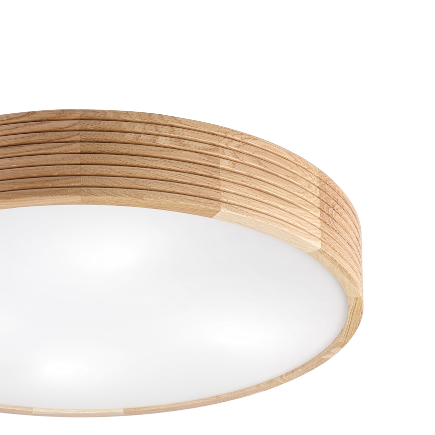 Brilagi - LED laelamp CARVALHO MODERN 4xE27/60W/230V tamm, läbimõõt 57,5 cm