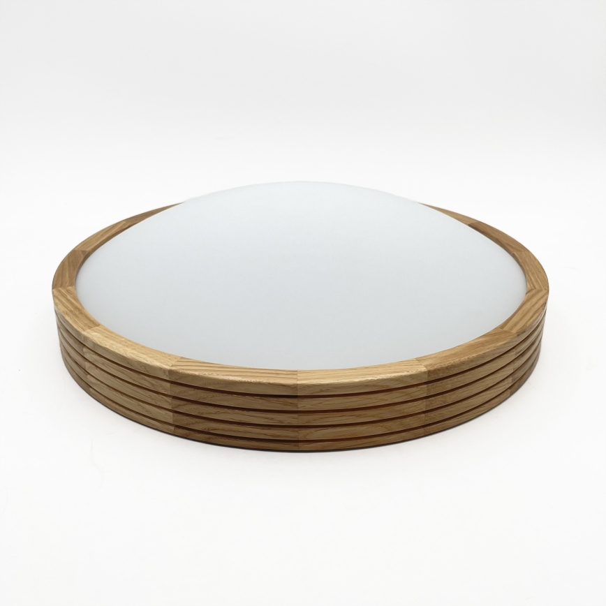 Brilagi - LED laevalgusti CARVALHO MODERN SLIM 2xE27/60W/230V Ø 37,5 cm tamm
