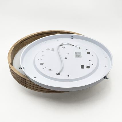 Brilagi - LED laevalgusti CARVALHO MODERN SLIM 2xE27/60W/230V Ø 37,5 cm tamm