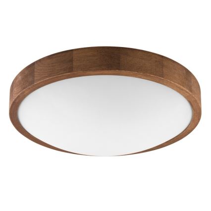 Brilagi - LED laelamp CARVALHO SLIM 2xE27/15W/230V tamm/kirsipuu, läbimõõt 37 cm