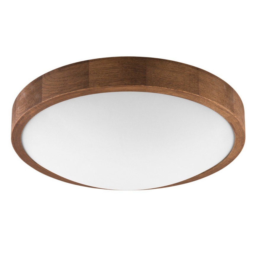 Brilagi - LED laelamp CARVALHO SLIM 2xE27/15W/230V tamm/kirsipuu, läbimõõt 37 cm