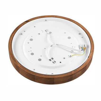 Brilagi - LED laelamp CARVALHO SLIM 2xE27/15W/230V tamm/kirsipuu, läbimõõt 37 cm