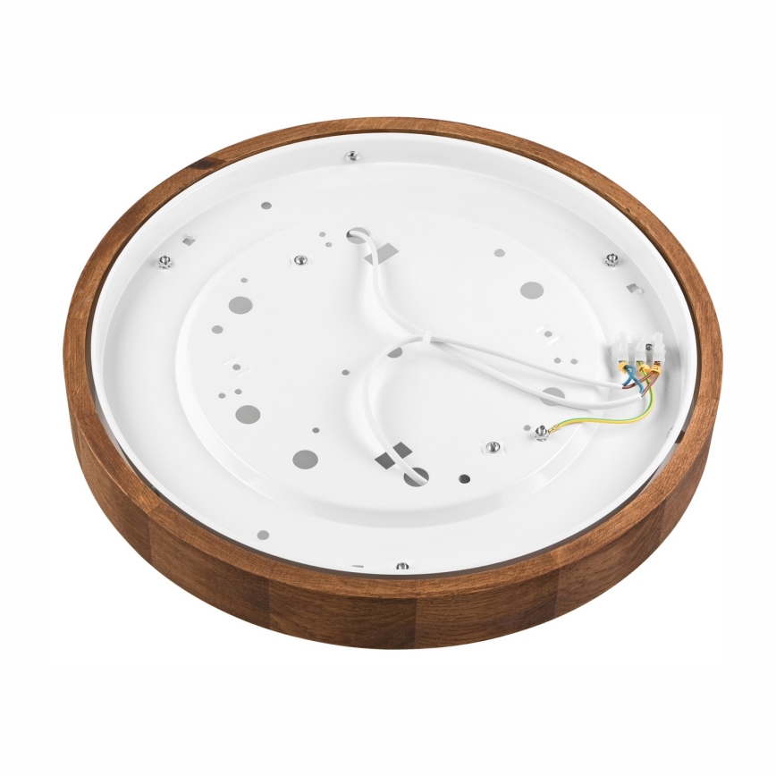 Brilagi - LED laelamp CARVALHO SLIM 2xE27/15W/230V tamm/kirsipuu, läbimõõt 37 cm