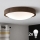 Brilagi - LED laelamp CARVALHO SLIM 2xE27/15W/230V tamm/pähkel, läbimõõt 37 cm