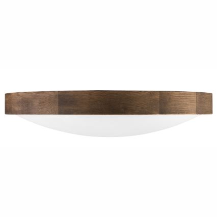 Brilagi - LED-laelamp CARVALHO SLIM 3xE27/15W/230V tamm/pähkel, läbimõõt 47 cm