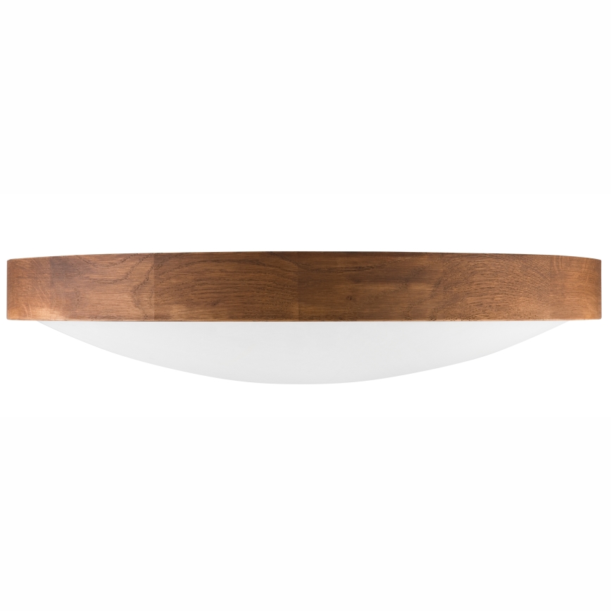 Brilagi - LED laelamp CARVALHO SLIM 3xE27/45W/230V tamm-kirsipuu läbimõõt 47 cm