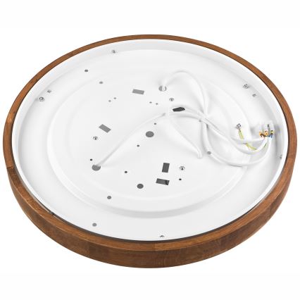 Brilagi - LED laelamp CARVALHO SLIM 3xE27/45W/230V tamm-kirsipuu läbimõõt 47 cm