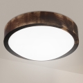 Brilagi - LED laelamp CARVALHO SLIM SMOKEY LED/20W/230V tamm, läbimõõt 27,5 cm