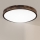 Brilagi - LED laelamp CARVALHO SLIM SMOKEY LED/36W/230V tamm, läbimõõt 47,5 cm