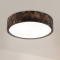 Brilagi - LED laelamp CARVALHO SMOKEY LED/36W/230V, tamm, läbimõõt 37,5 cm