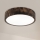 Brilagi - LED laelamp CARVALHO SMOKEY LED/36W/230V, tamm, läbimõõt 37,5 cm