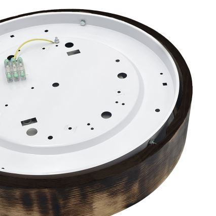 Brilagi - LED laelamp CARVALHO SMOKEY LED/36W/230V, tamm, läbimõõt 37,5 cm