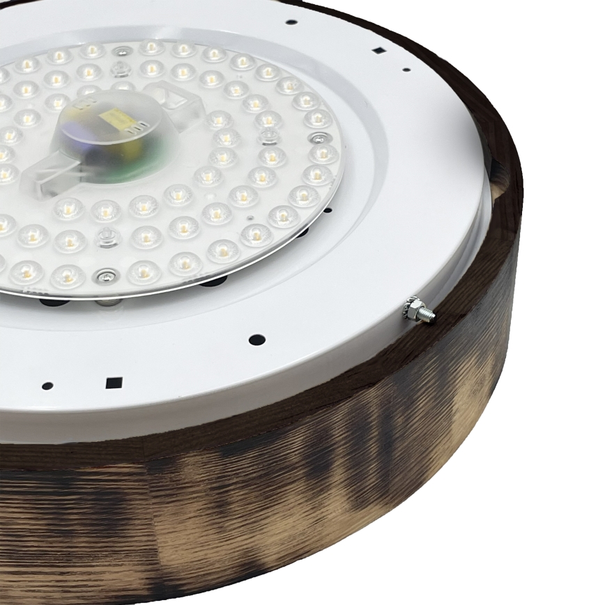 Brilagi - LED laelamp CARVALHO SMOKEY LED/36W/230V, tamm, läbimõõt 37,5 cm