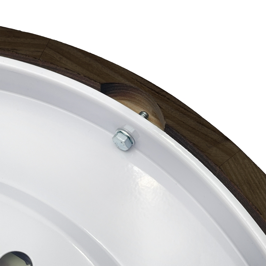 Brilagi - LED laelamp CARVALHO SMOKEY LED/36W/230V, tamm, läbimõõt 37,5 cm