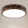 Brilagi - LED laelamp CARVALHO SMOKEY LED/36W/230V tamm läbimõõt 47,5 cm