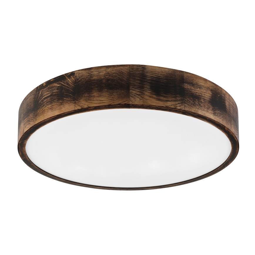 Brilagi - LED laelamp CARVALHO SMOKEY LED/36W/230V tamm läbimõõt 47,5 cm