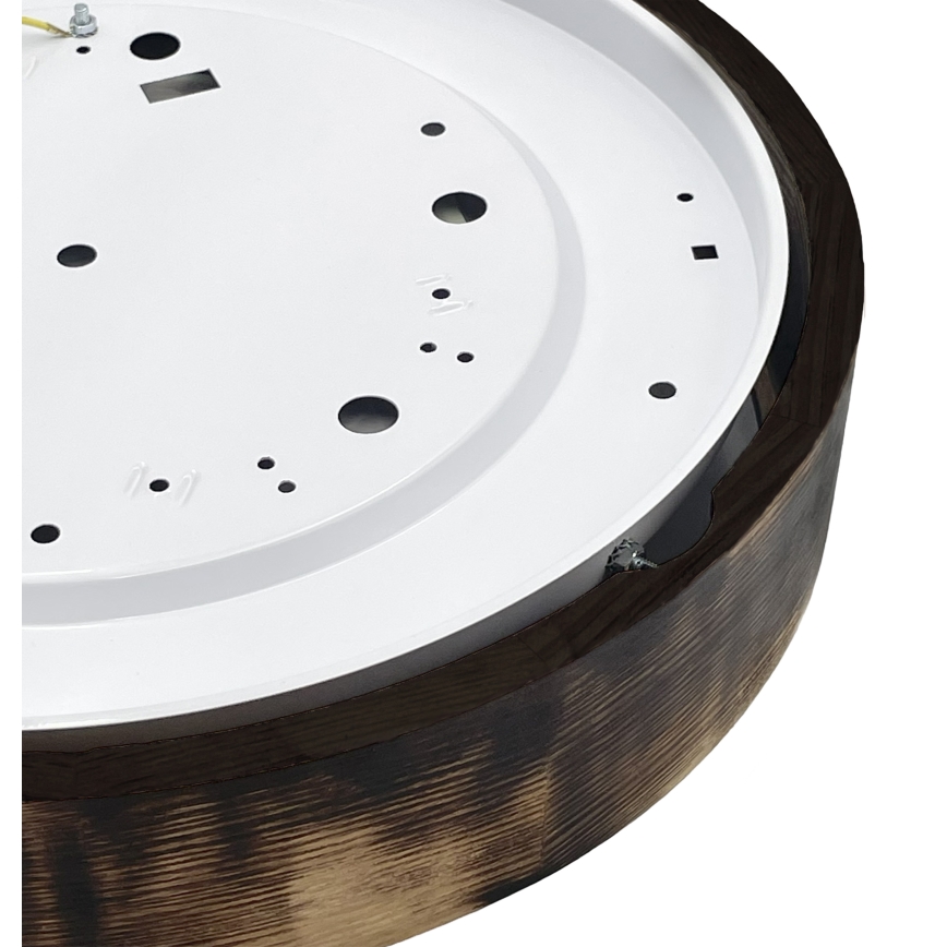 Brilagi - LED laelamp CARVALHO SMOKEY LED/36W/230V tamm läbimõõt 47,5 cm