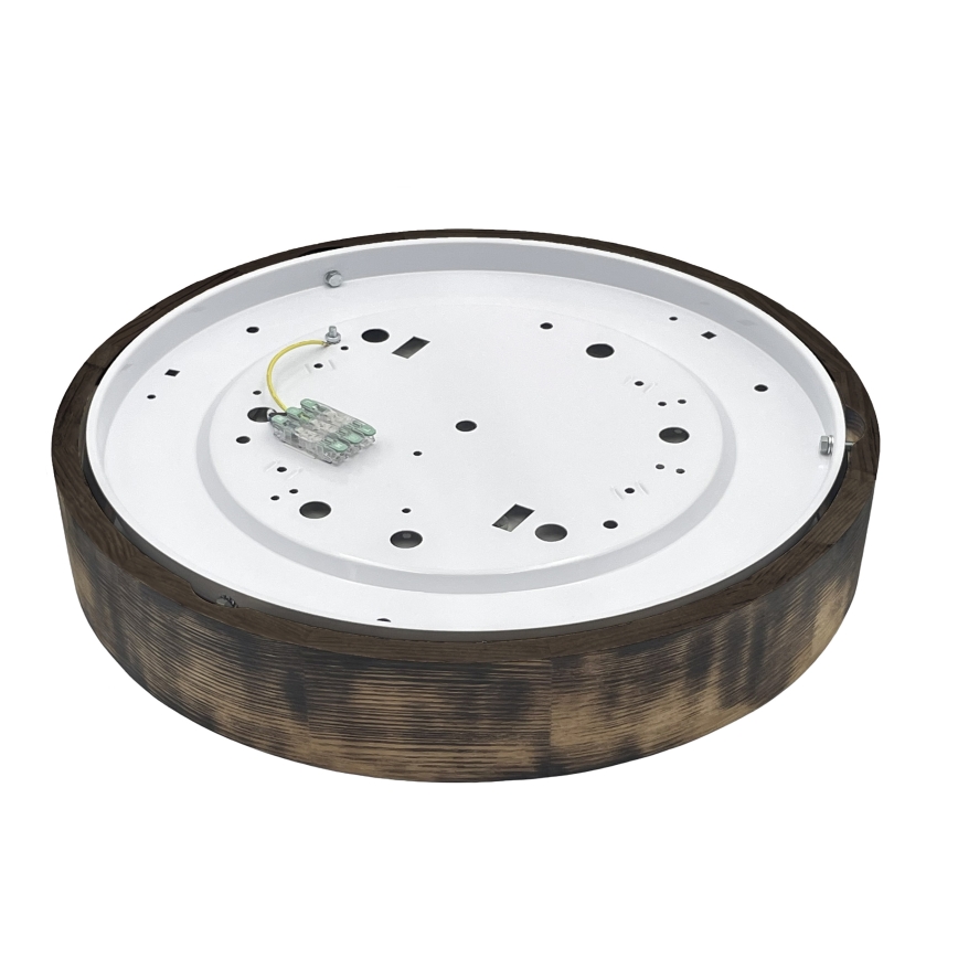 Brilagi - LED laelamp CARVALHO SMOKEY LED/36W/230V tamm läbimõõt 47,5 cm
