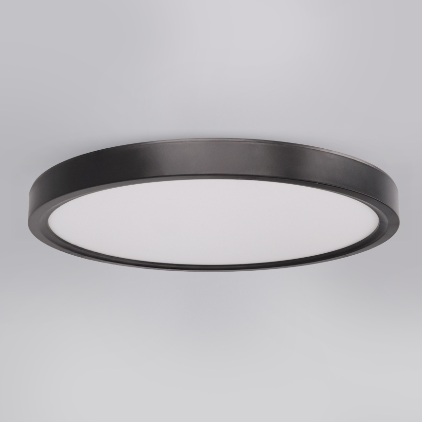 Brilagi - ESTELA LED laevalgusti 18W/230V, läbimõõt 30 cm, must