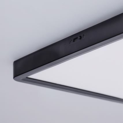 Brilagi - LED laelamp ESTELA SQUARE LED/24W/230V 31x31 cm must