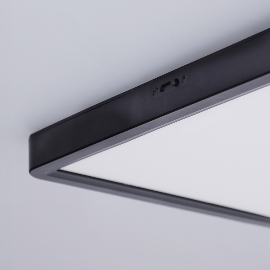 Brilagi - LED laelamp ESTELA SQUARE LED/24W/230V 31x31 cm must